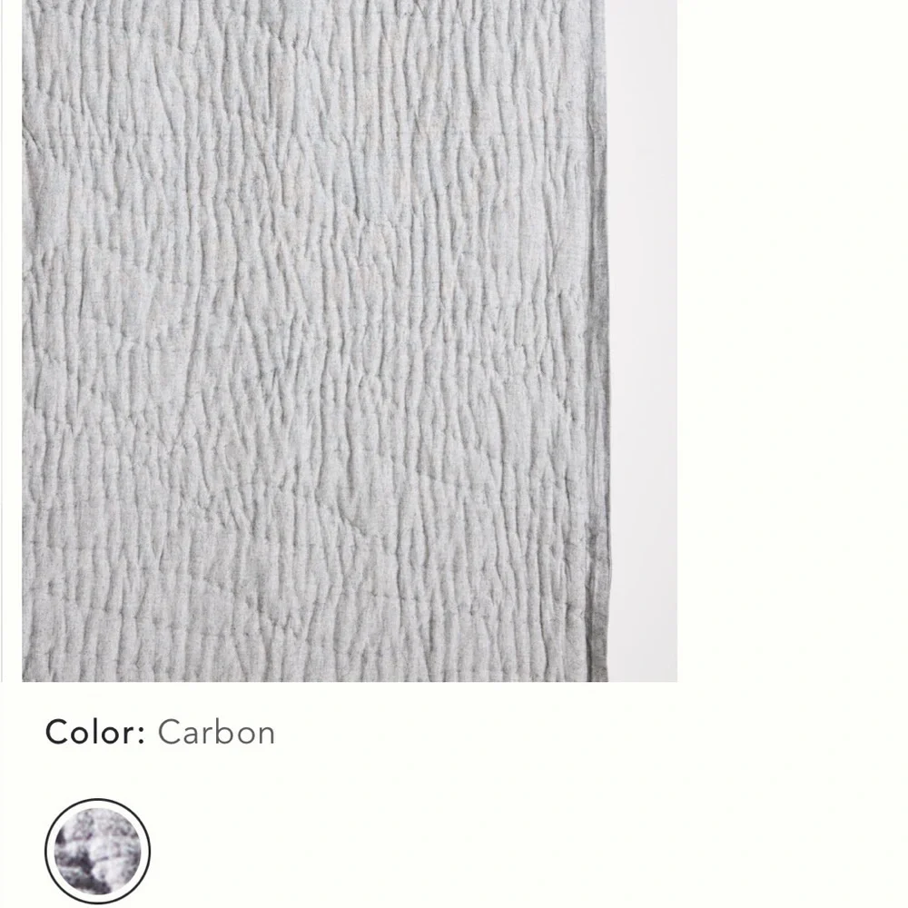 Anthropologie Alora Cotton Cashmere Quilt Size Cal King NIP